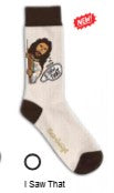 I Saw That Jesus Socks