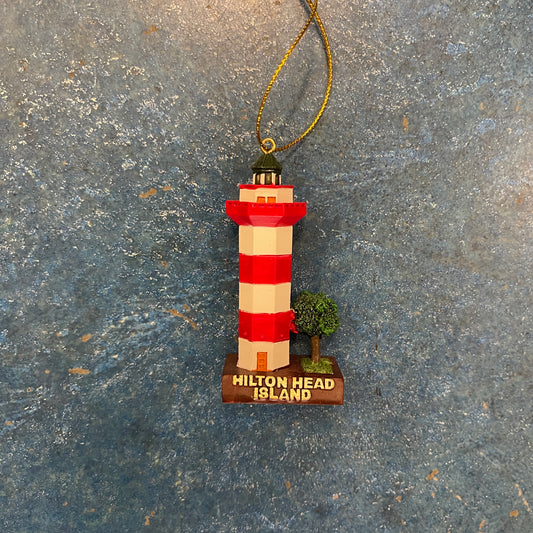 Lighthouse Resin Ornament