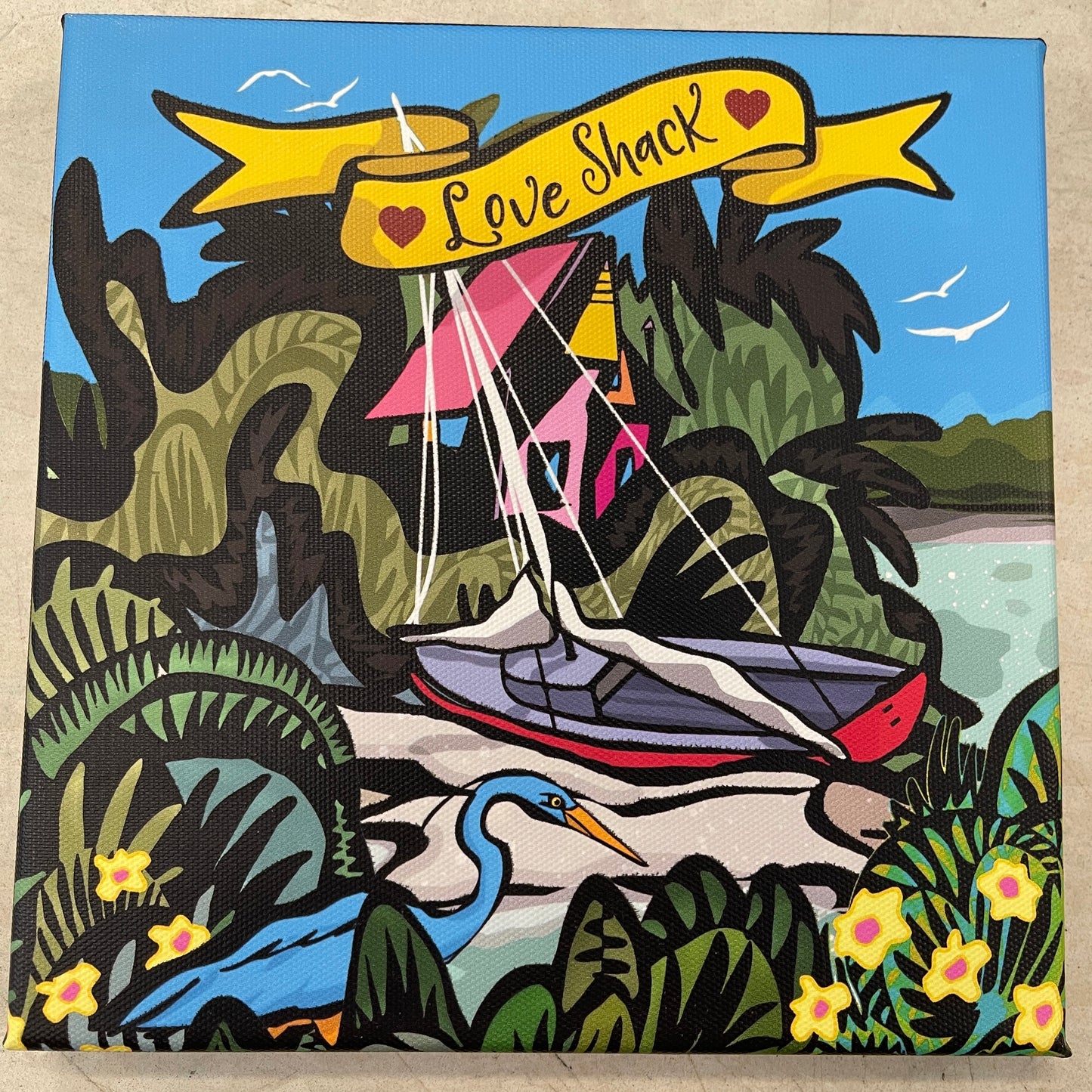 Local Artist AMOS HUMMEL 8X8"