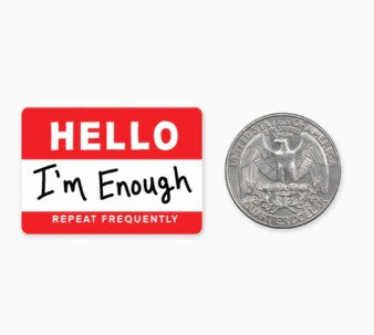 Im Enough Mini Sticker