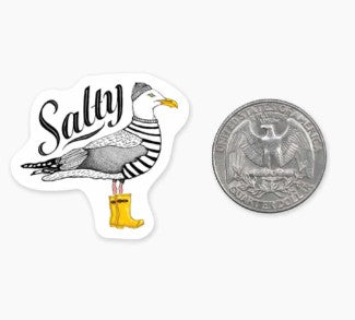 Salty Mini Sticker
