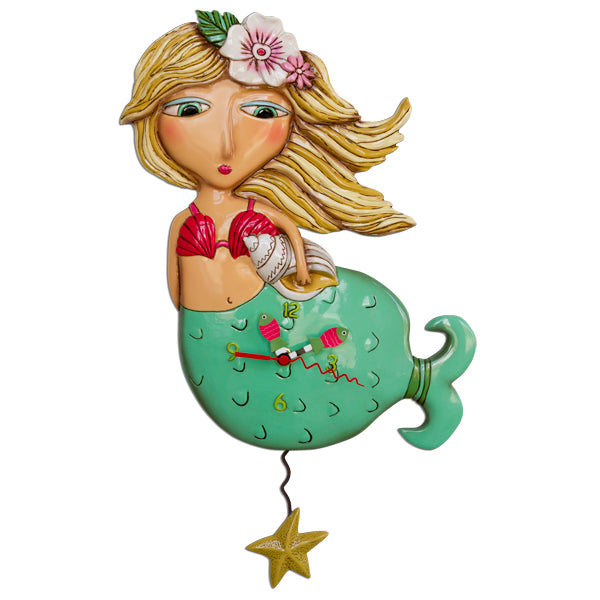 SHELLEY MERMAID CLOCK