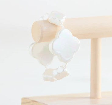 Pearl Clover Large Bracelet