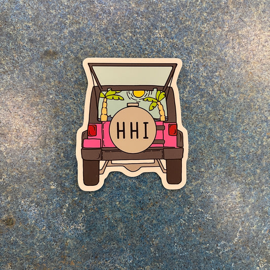 Pink Jeep HHI