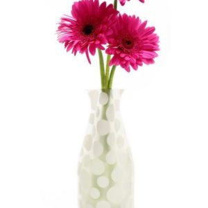 Polkie Flat Vase