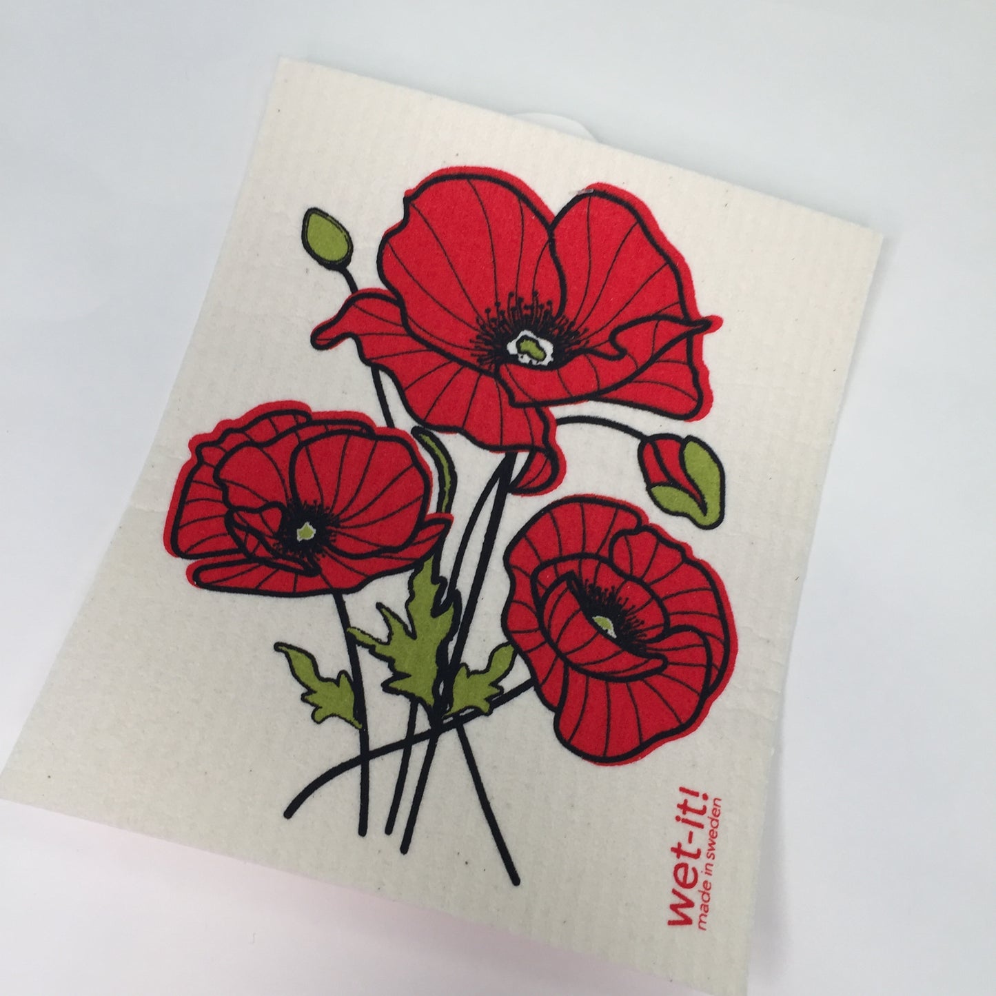 Wet-It Durable Swedish Poppy Flower