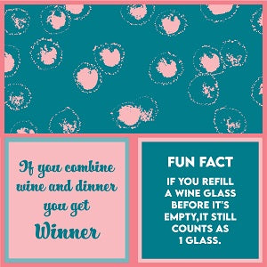 Cocktail Napkins-Refill Wine