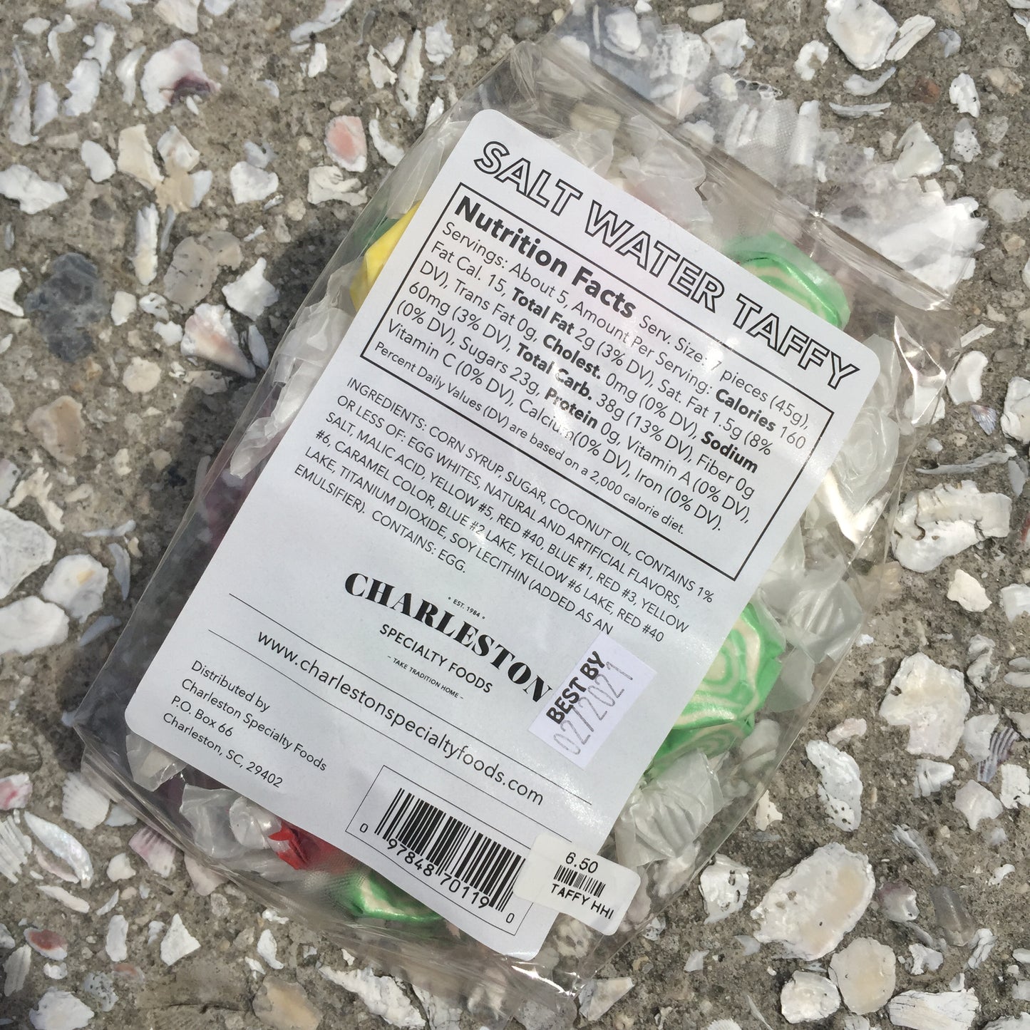 Hilton head Salt Water Taffy 8 Oz