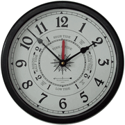 Tide and Clock- Black Frame