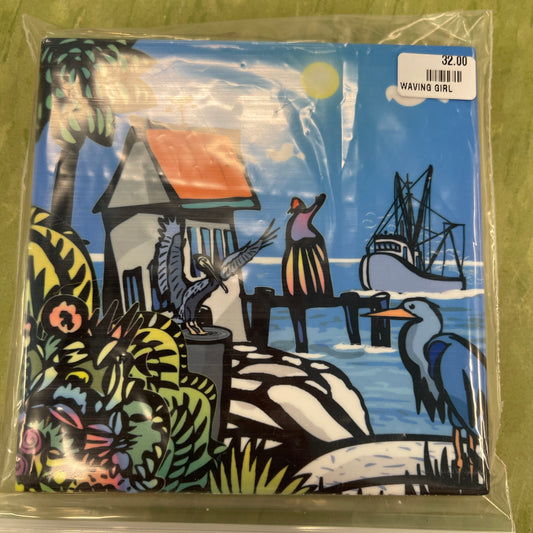 Tile By Local Artist Amos Hummel