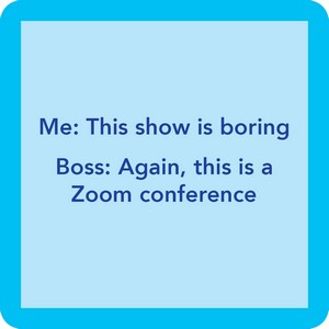 Zoom Meeting Coaster