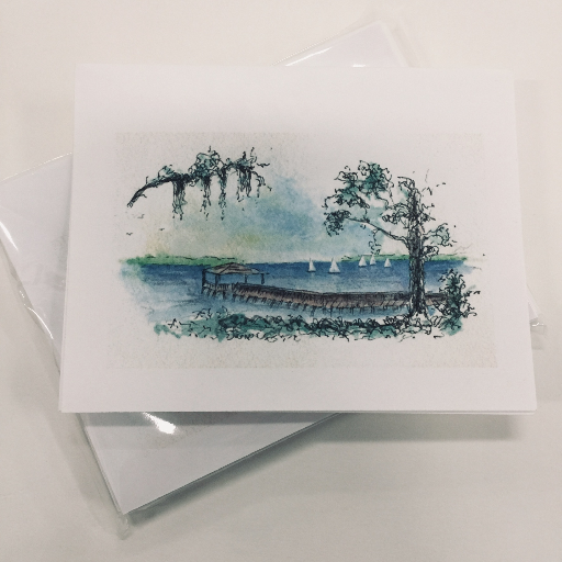 Note Cards-A Peaceful Sunday 10 Pack