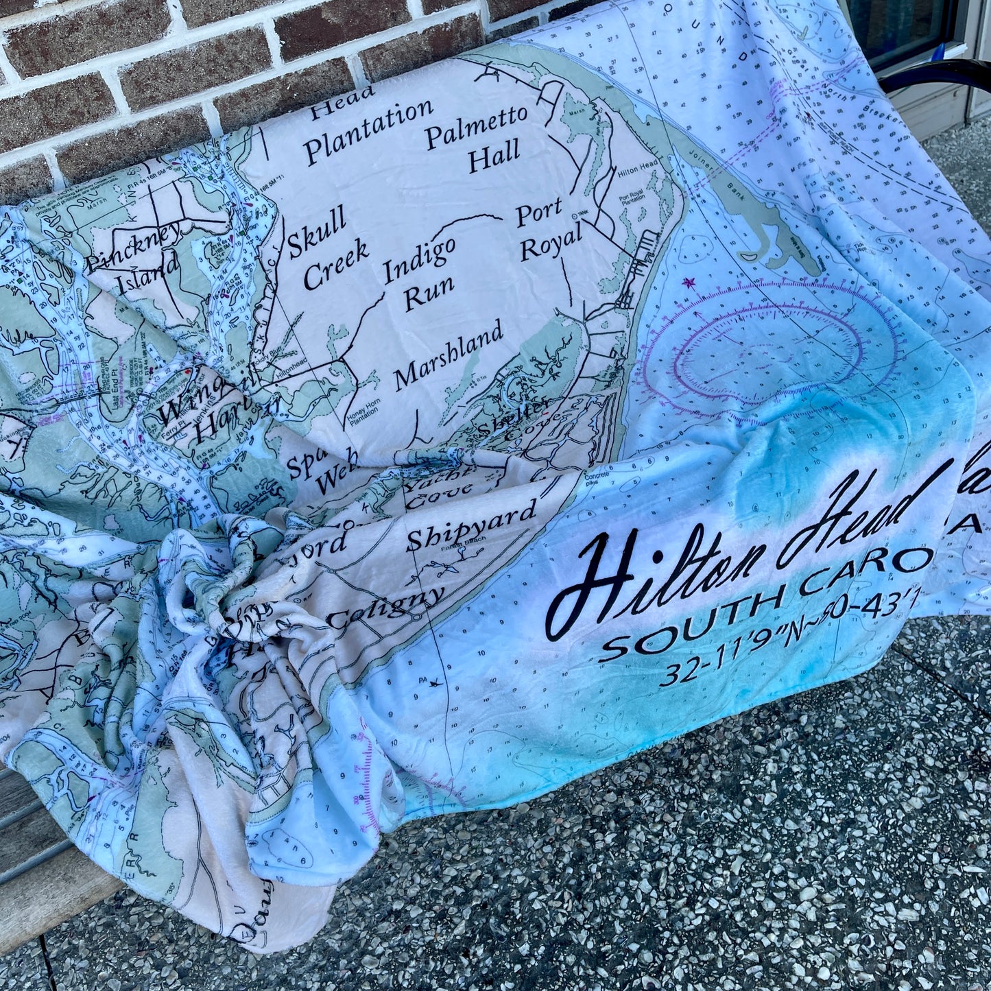 Hilton Head Custom Blanket