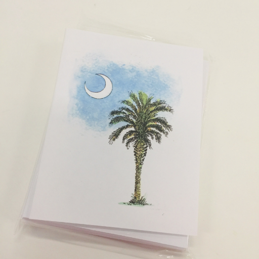 Note Cards~Carolina Moon~10 Pack
