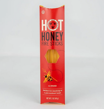 Hot HONEY STRAWS- 12 pack- ACACIA