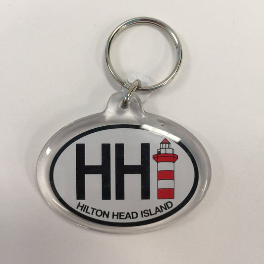 Hhi EURO OVAL KEY RING