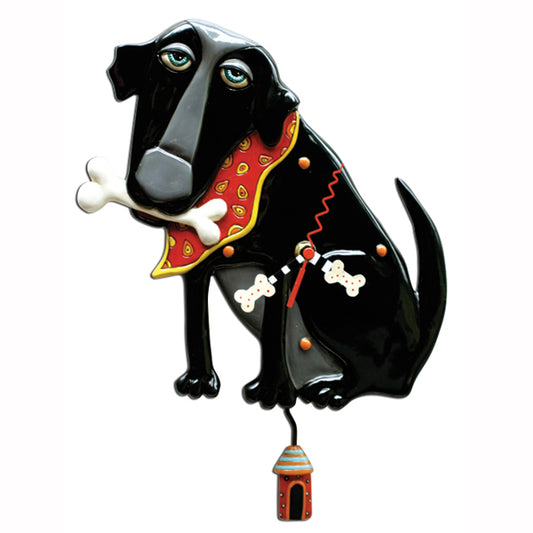 PARKER BLACK DOG CLOCK