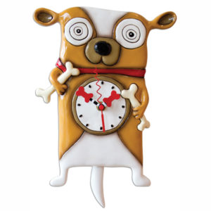 ROOFUS DOG CLOCK