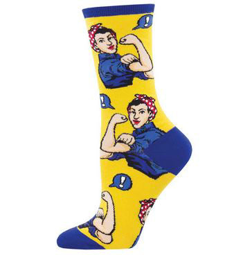 Women's Crew-Rosie Yellow