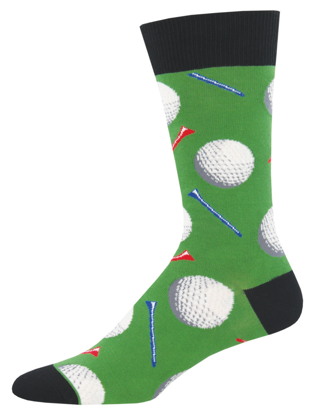 Men's Crew- Tee It Up Green