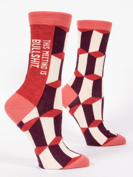 This Meeting Is Bull S%@ Socks
